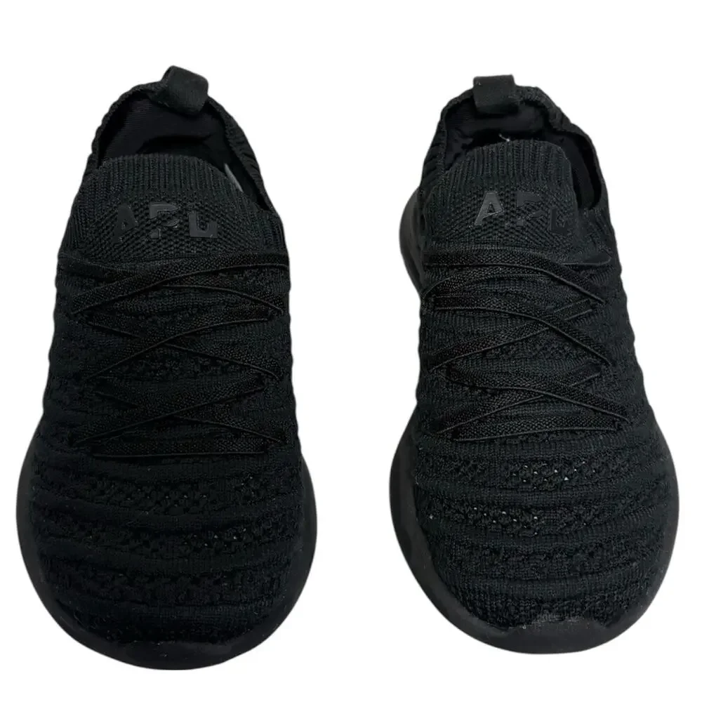 APL TechLoom Wave Kids Black Slip On Sneakers Size 10 Toddler Athleti‎